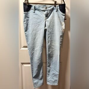 Ingrid & Isabel Blue Skinny Maternity Jeans